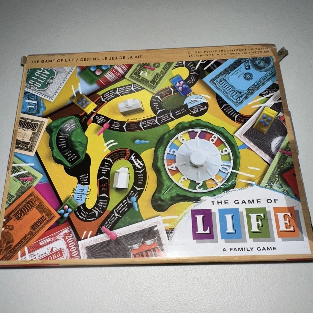 The Game Of Life Spin Master Puzzles‎ 500 Piece 24x18